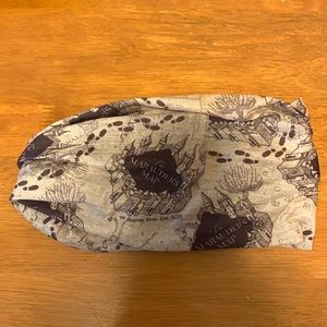 Harry Potter Marauder Map Headband wrap